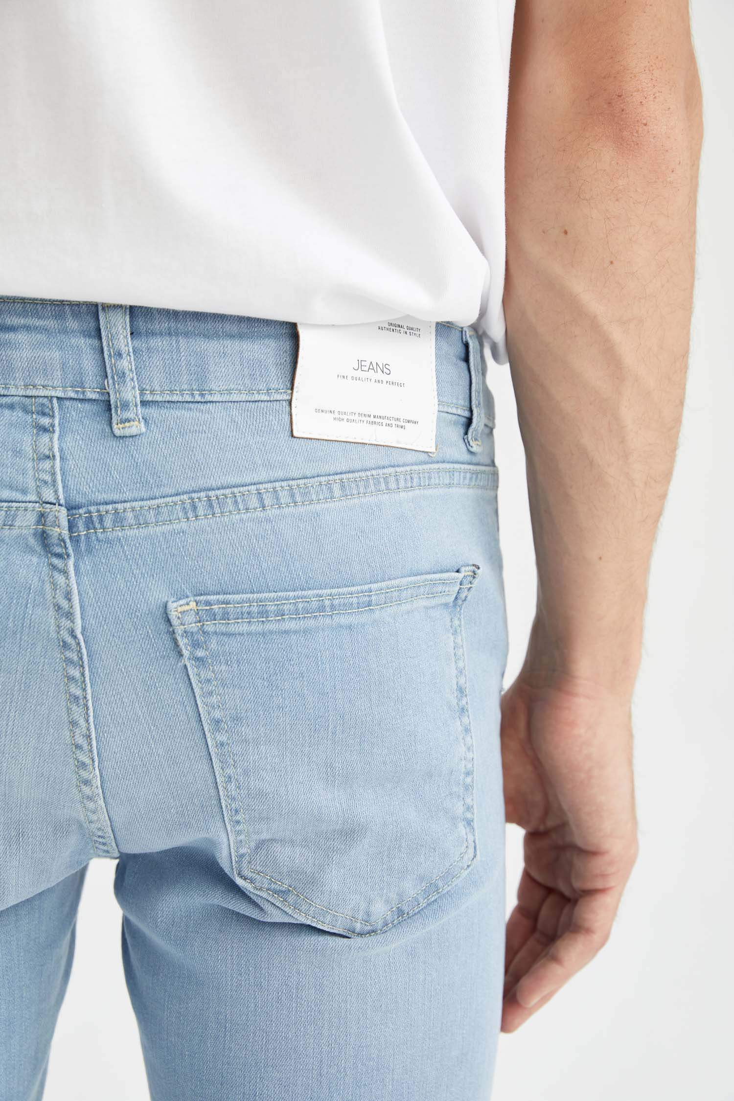 Pedro Slim Fit Normal Bel Dar Paça Jean Pantolon