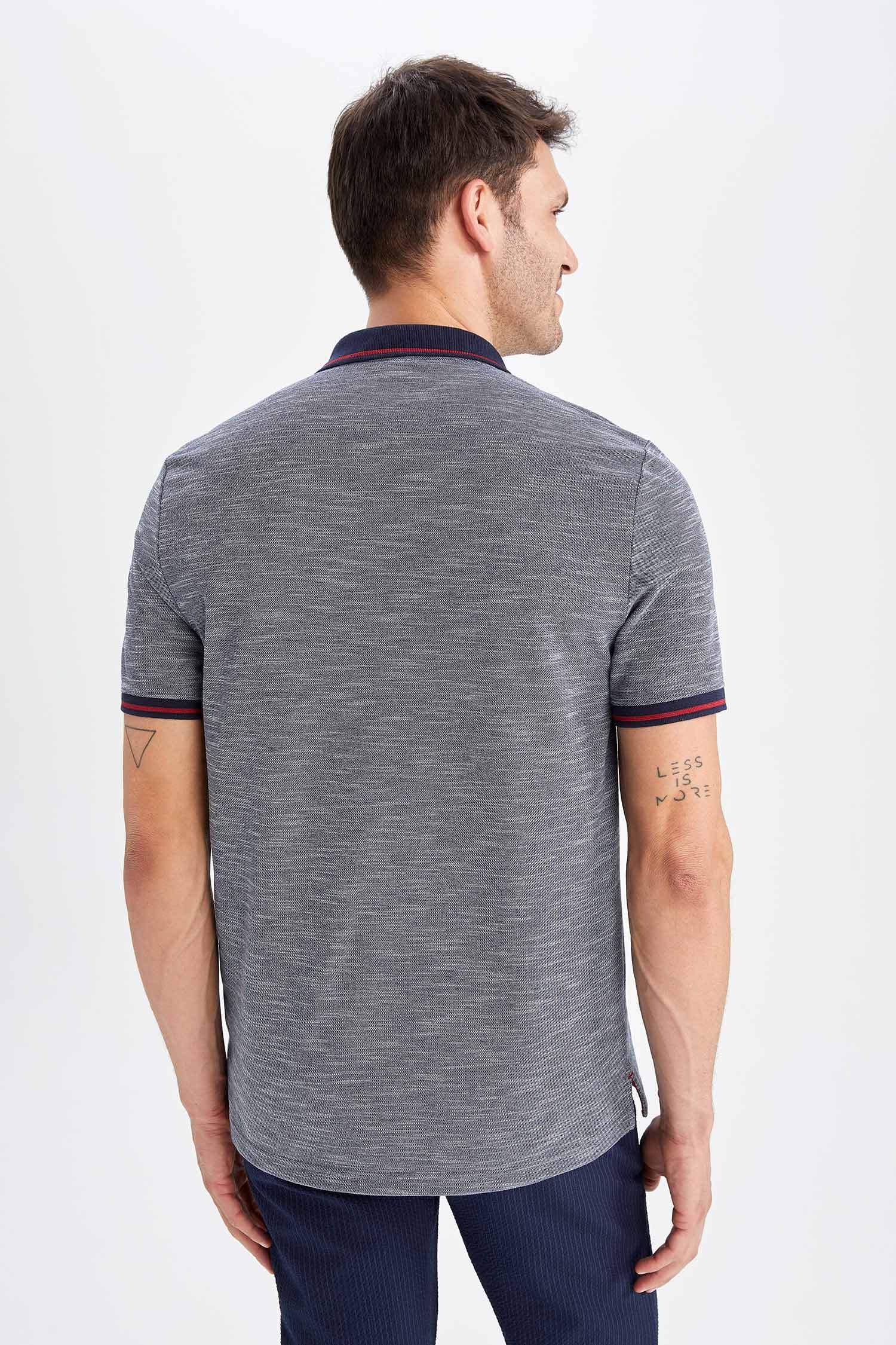 Relax Fit Polo Yaka Kısa Kollu Tişört