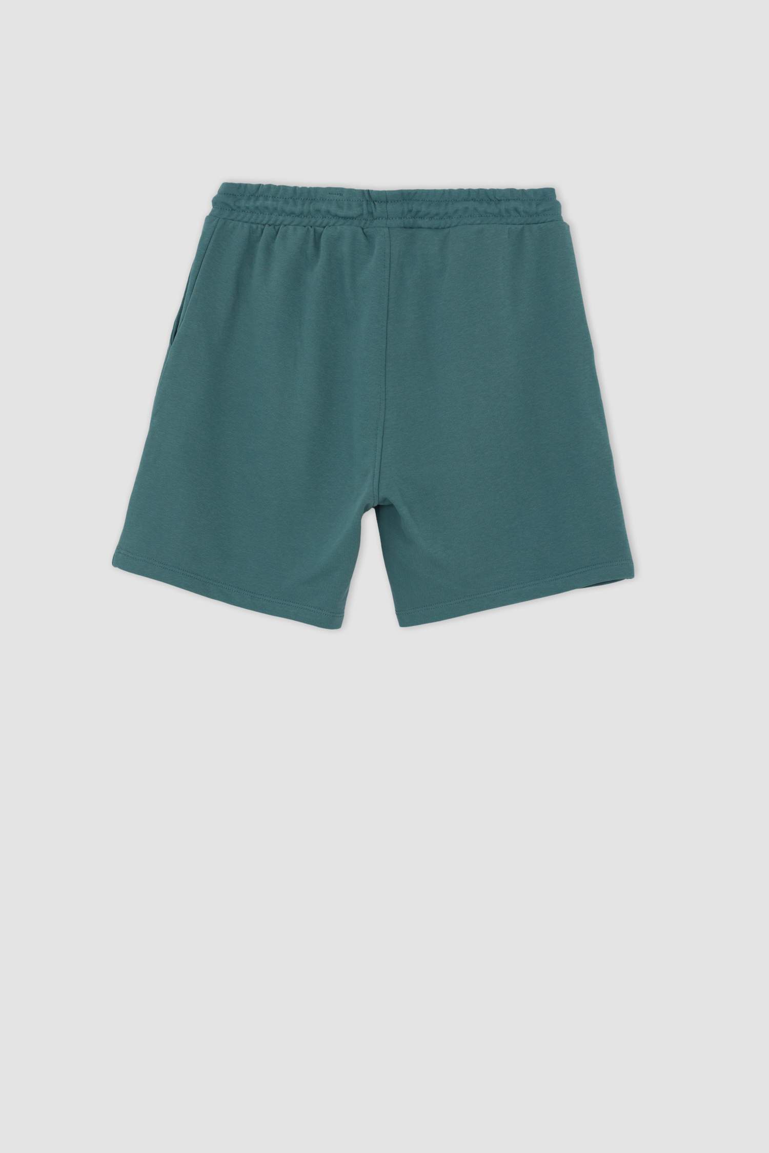 Slim Fit İnce Kumaş Pamuklu Penye Şort