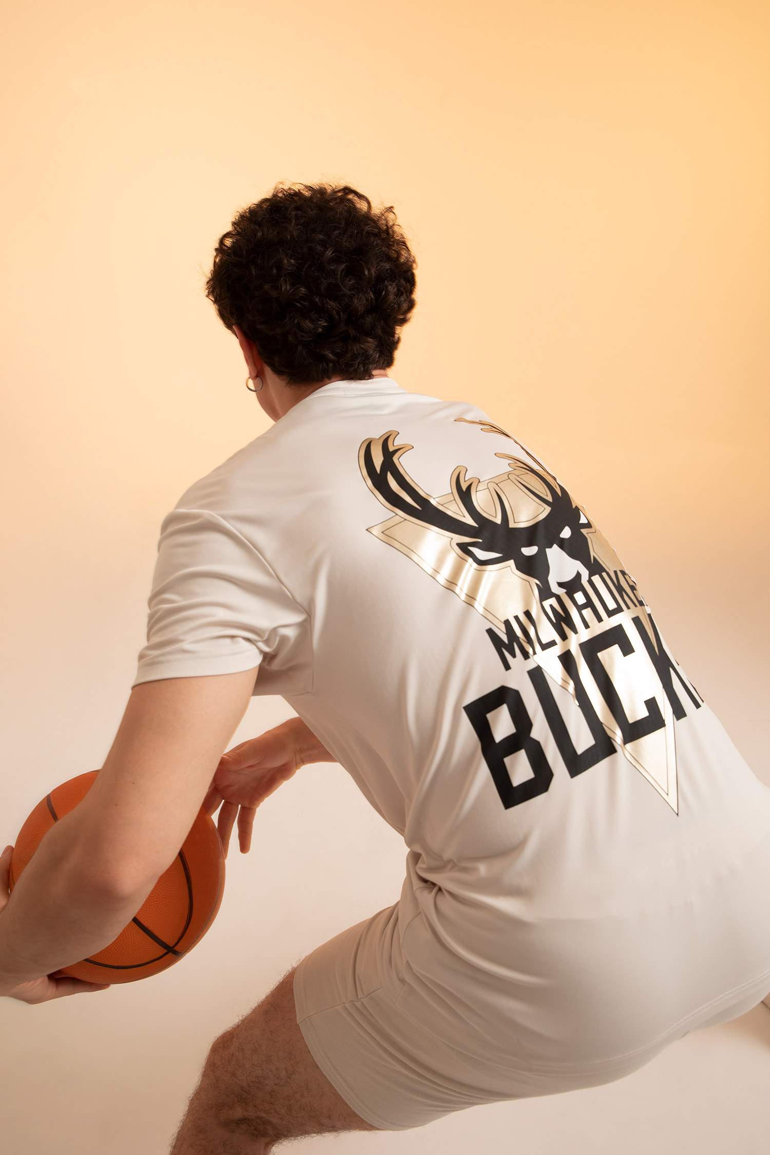 Defacto Fit NBA Milwaukee Bucks Lisanslı Regular Fit Tişört