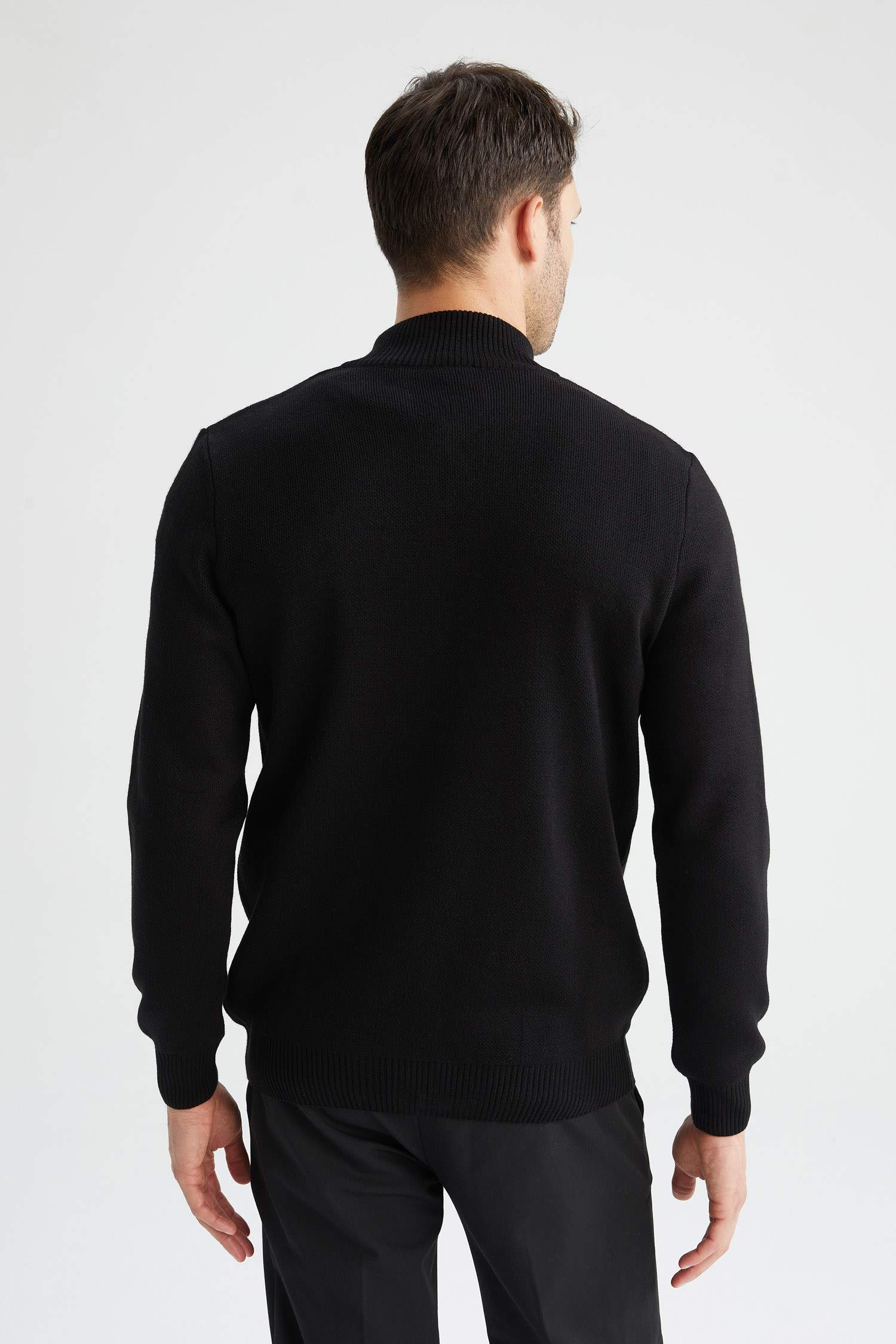 Defacto Slim Fit Dik Yaka Hırka. 6 Defacto Slim Fit Dik Yaka Hırka. 6
