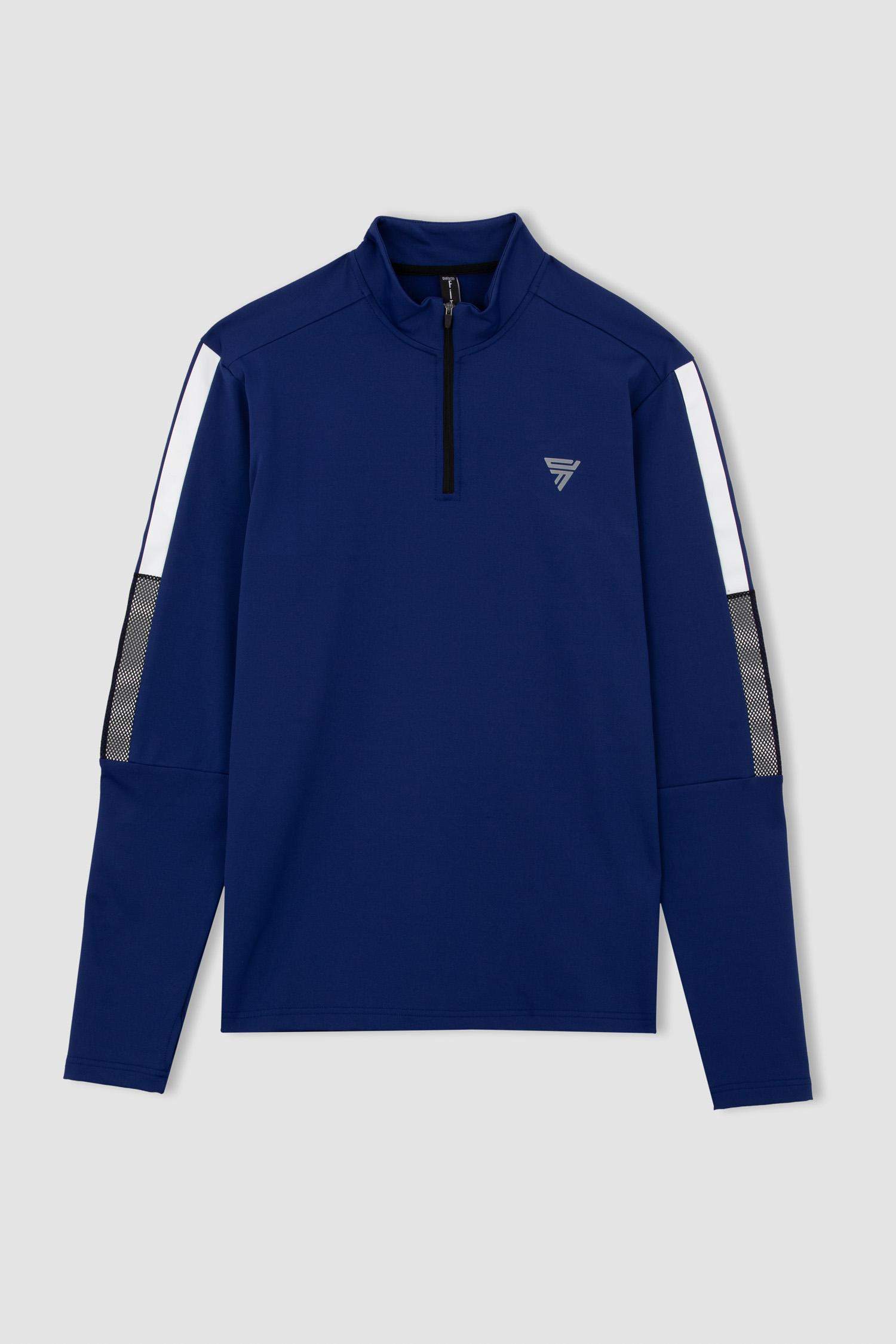 Defacto Fit Slim Fit Dik Yaka Sporcu Sweatshirt. 9 Defacto Fit Slim Fit Dik Yaka Sporcu Sweatshirt. 9