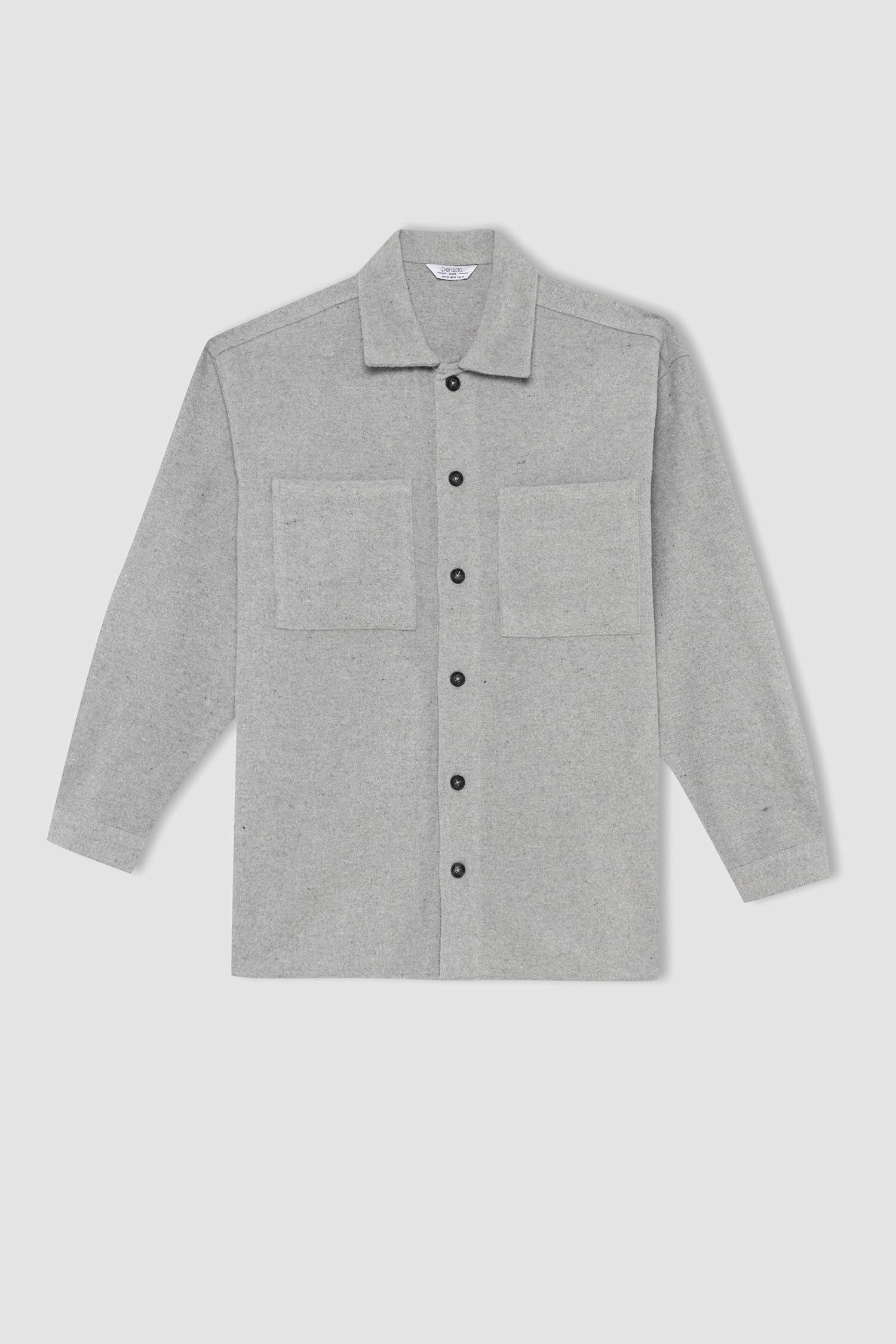 Defacto Oversize Fit Oduncu Uzun Kollu Gömlek. 6 Defacto Oversize Fit Oduncu Uzun Kollu Gömlek. 6