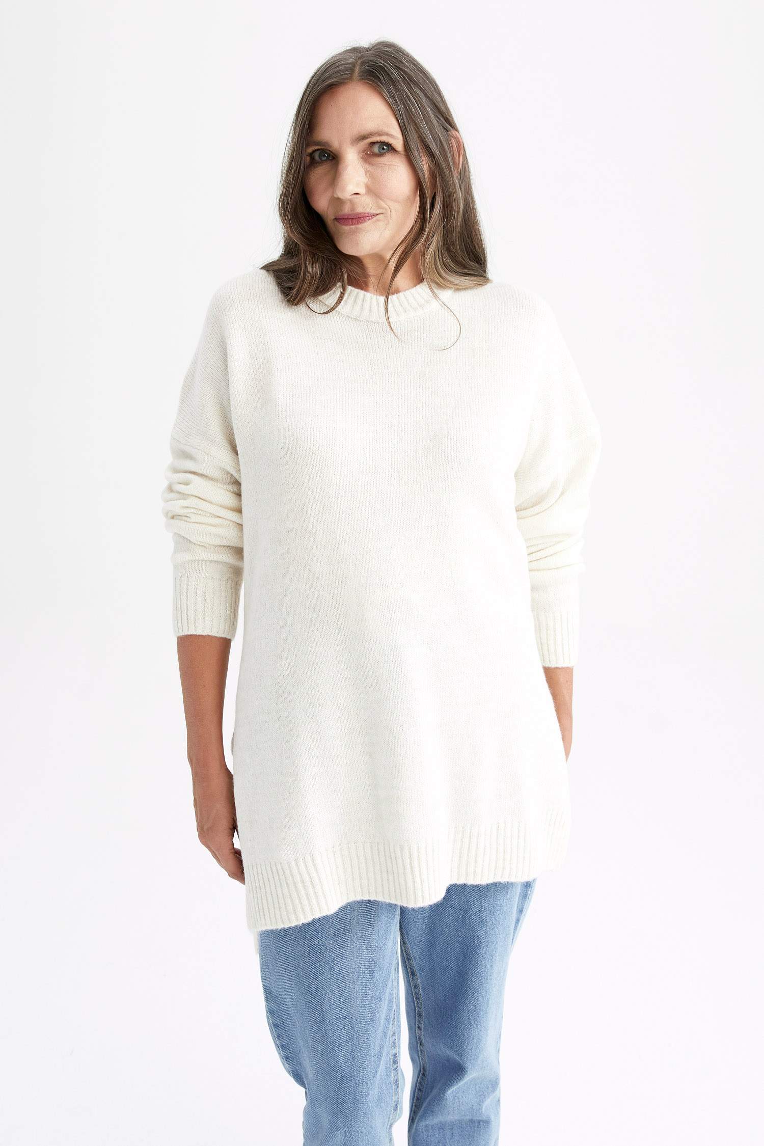 Defacto Relax Fit Bisiklet Yaka Tunik. 1 Defacto Relax Fit Bisiklet Yaka Tunik. 1