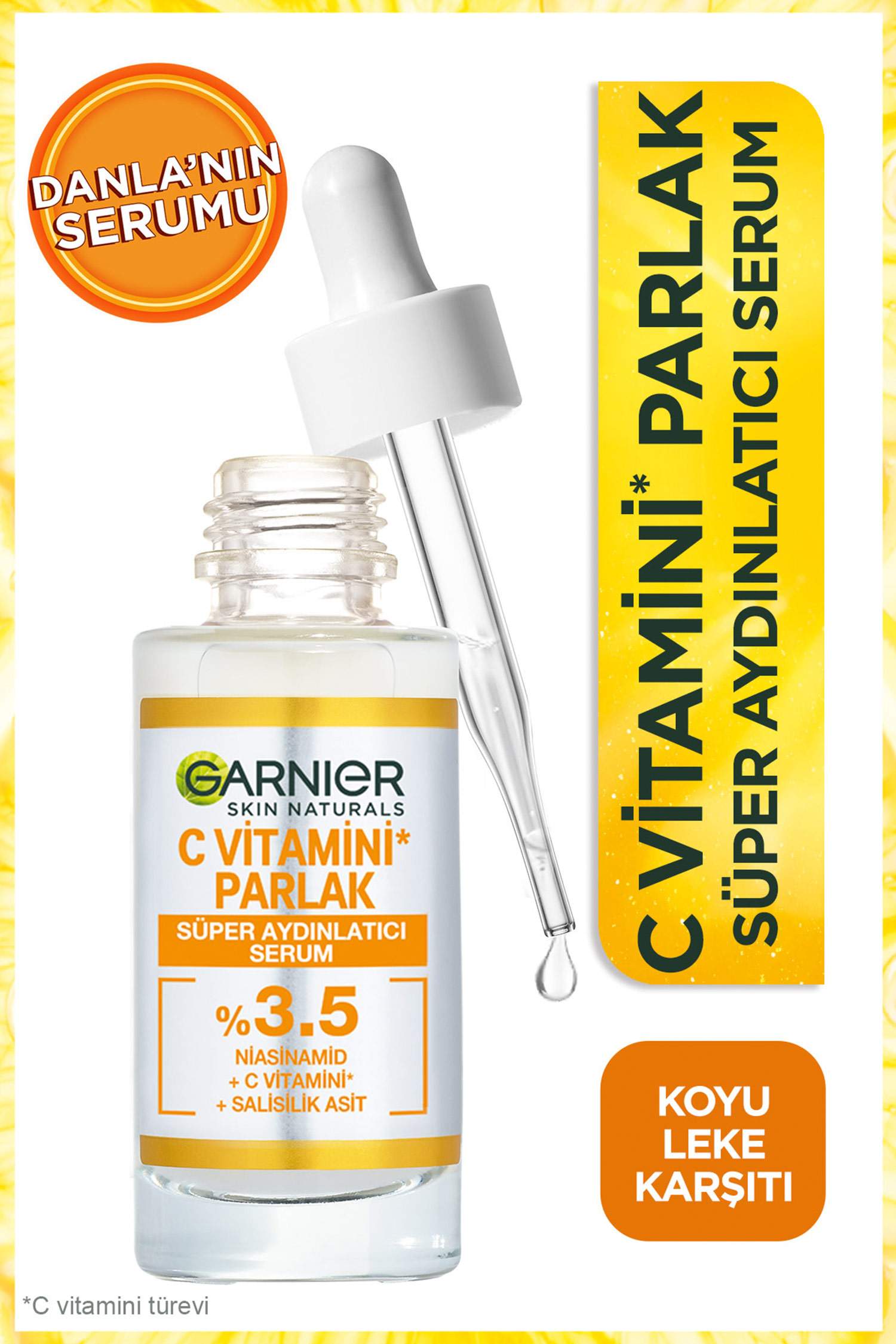 Garnier C Vitamini Parlak Süper Aydınlatıcı Serum 30 ml