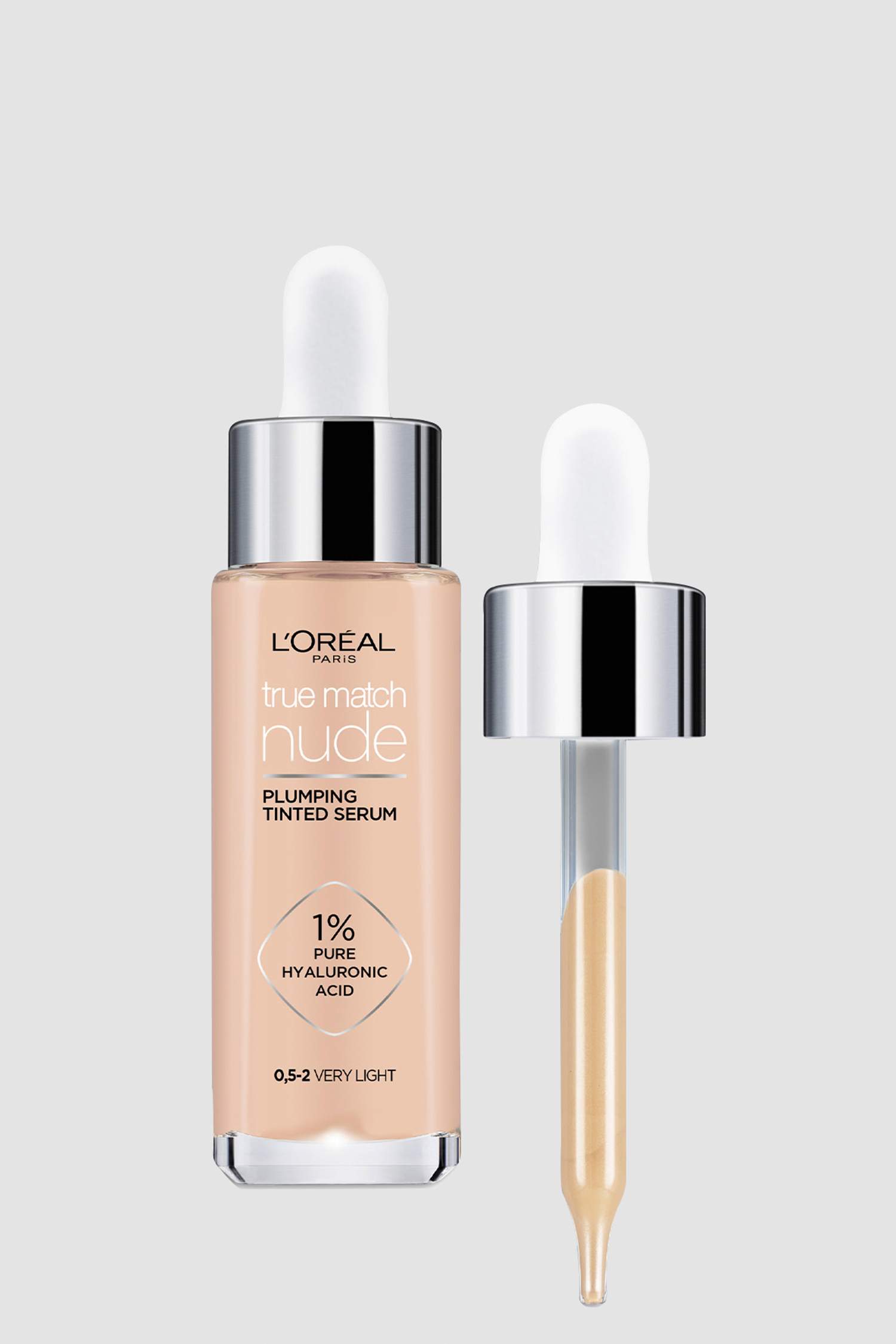 L'Oréal Paris True Match Nude Fondöten Serum 3-4 Light Medium