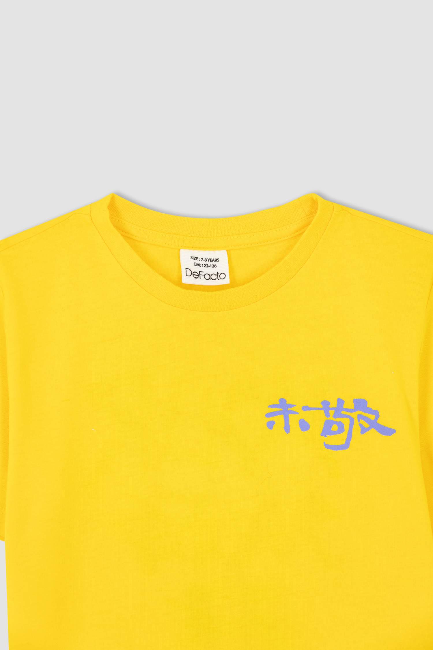 Defacto Erkek Çocuk Regular Fit Sırt Baskılı Kısa Kollu Tişört. 6 Defacto Erkek Çocuk Regular Fit Sırt Baskılı Kısa Kollu Tişört. 6