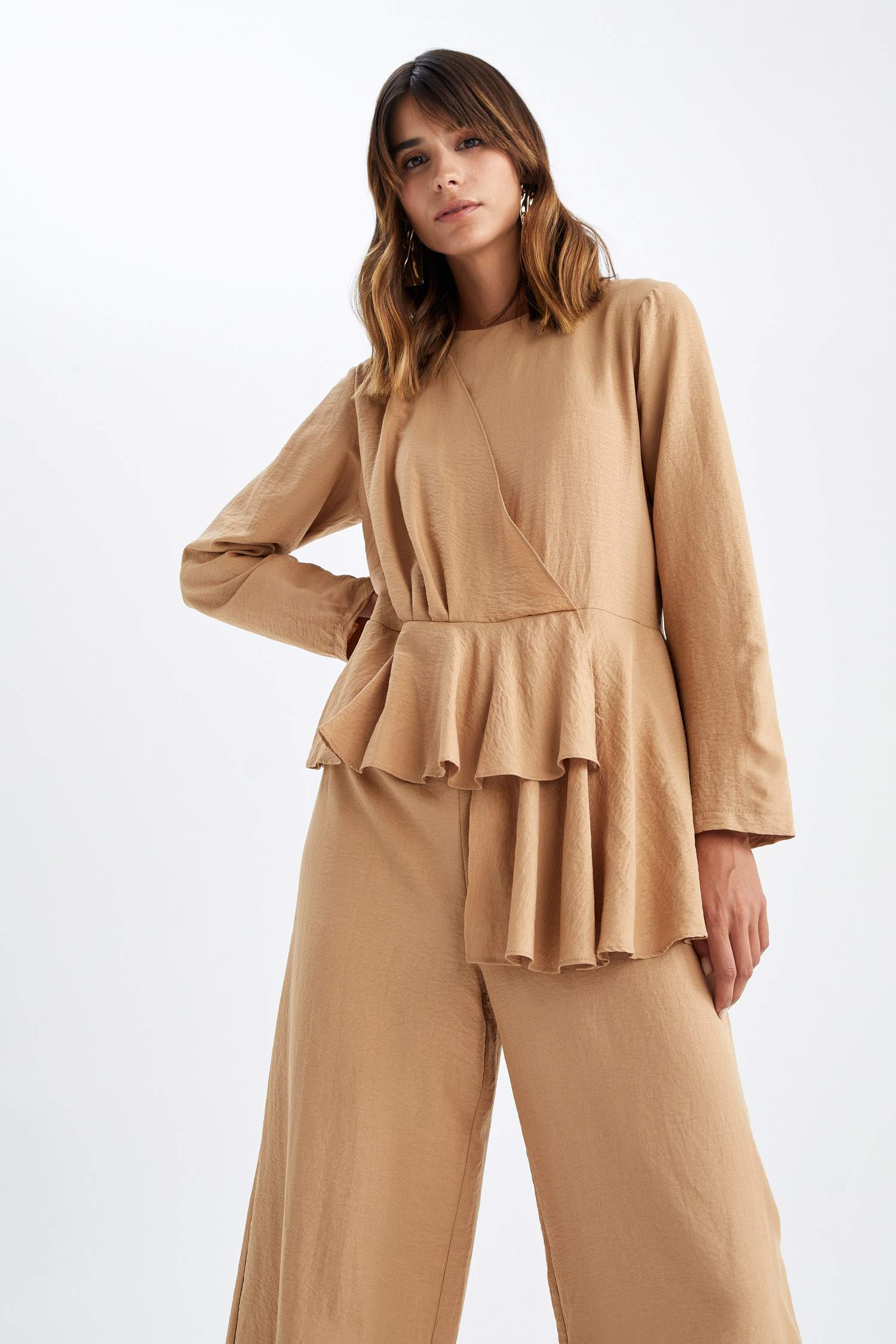 Touché Privé x DeFacto Regular Fit Maxi Tulum
