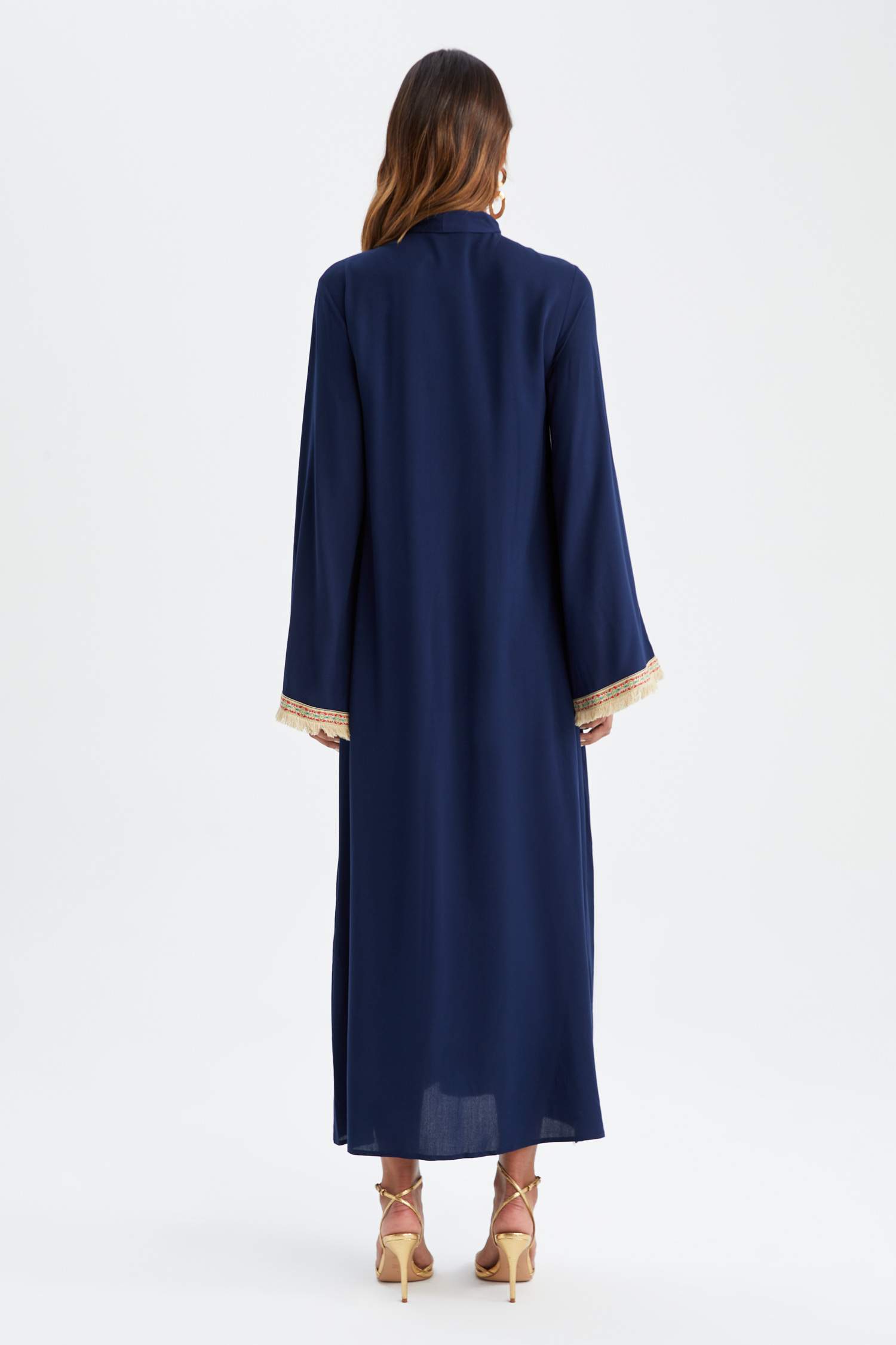Touché Privé x DeFacto Regular Fit Maxi Elbise
