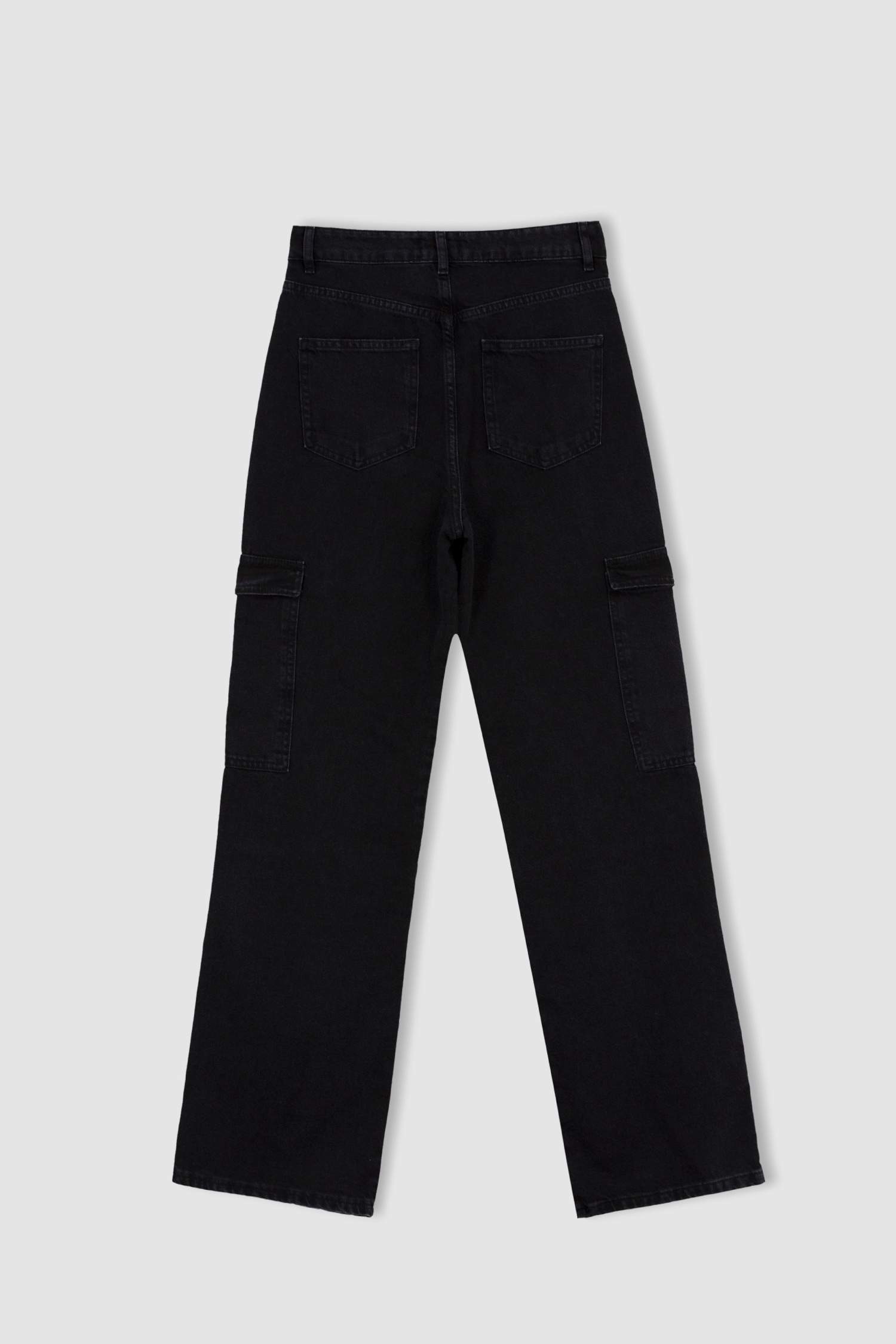 Defacto 90's Wide Leg Yüksek Bel Jean Kargo Pantolon. 9 Defacto 90's Wide Leg Yüksek Bel Jean Kargo Pantolon. 9