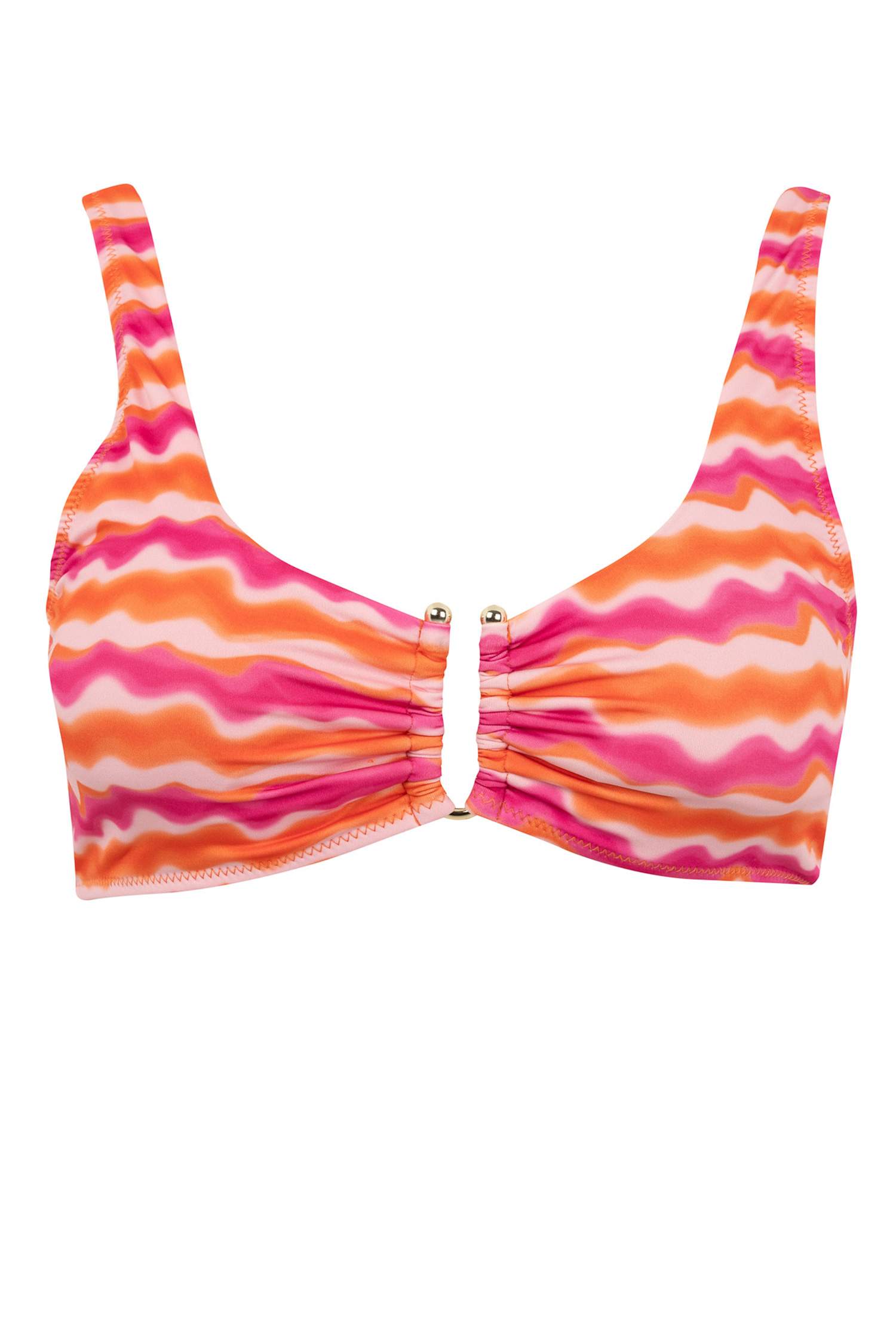 Pink Woman Regular Fit Bikini Top Defacto