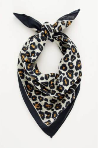 Renksiz Kadin Leopar Desenli Bandana 1861875 Defacto