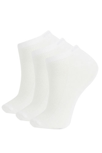 Girl 3-pack Cotton Booties Socks