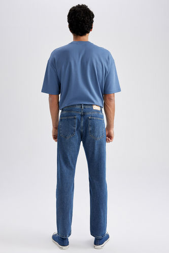 Space Relaxed Straight Jeans Current Blue Weekday DK, 56% OFF