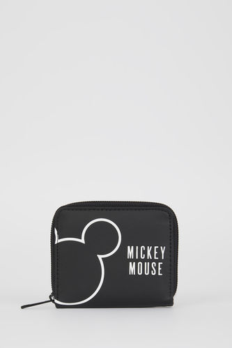 Women Disney Mickey & Minnie Licensed Faux Leather Wallet