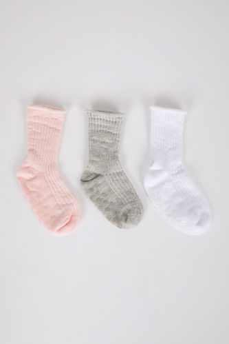 BabyGirl 3 piece Long Socks