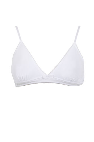 Girl's Cotton Bra With Removable Pads