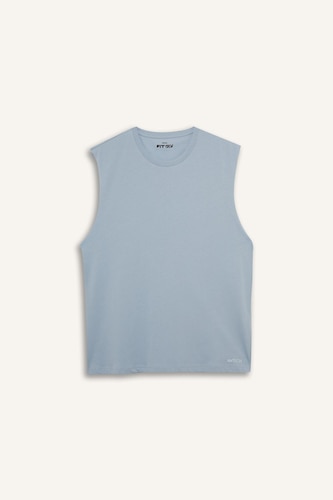Boxy Fit Baskılı Atlet