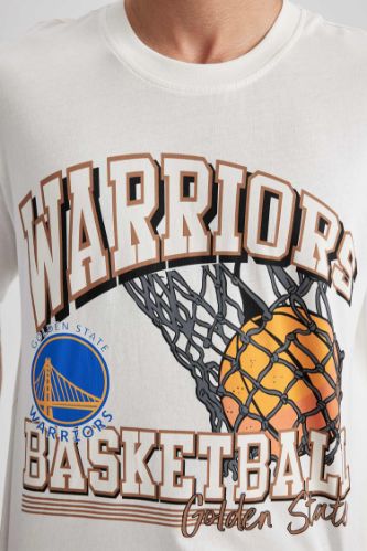 T shirt warriors discount nba