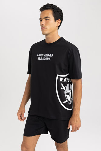 Las Vegas Raiders Licensed Crew Neck T-Shirt