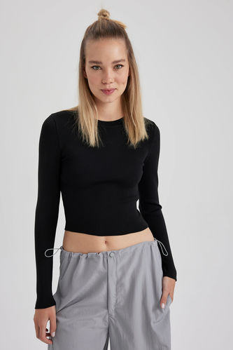 Pull-Over Coupe Slim Col Rond