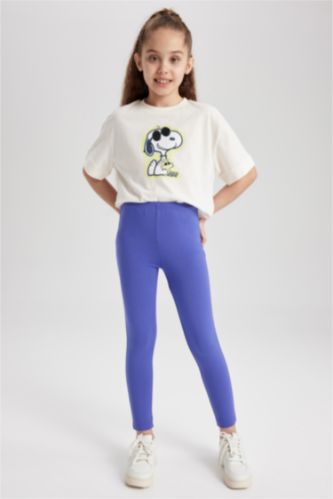 GIRLS & TEENS Purple Girl Leggings