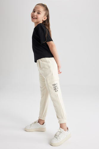 Girl Cargo Jogger Trousers