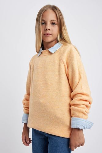 Pull-Over Col Ras Du Cou Fille
