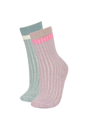 Woman 2 piece Winter Socks