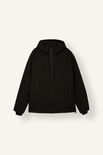 Erkek Siyah Su İtici Regular Fit Mont