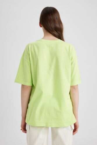 Green WOMEN Coool Warner Bros. 100th Anniversary Oversize Fit