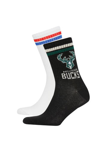 Man NBA Licensed 2 piece Long sock