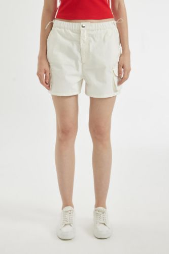 Coool Regular Fit Normal Bel Kısa Paça Gabardin Şort