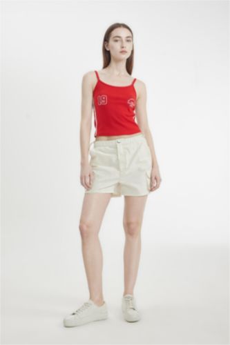 Coool %100 Pamuk Regular Fit Normal Bel Kısa Paça Gabardin Şort