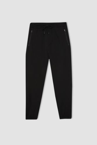 Man Black DeFactoFit Standard Fit Jogger