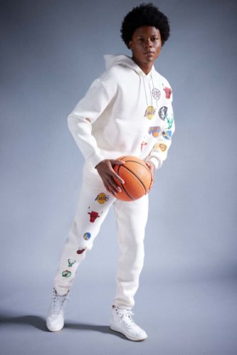 DeFactoFit NBA Current Teams Regular Fit Kalın Jogger Eşofman Altı