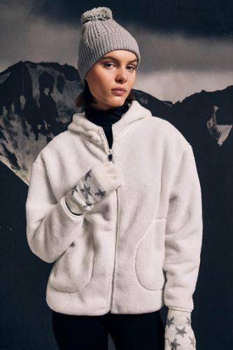 DeFactoFit Loose Fit Cepli Pelüş Fermuarlı Sweatshirt