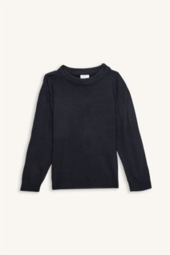 Boy Regular Fit Crew Neck Pullover