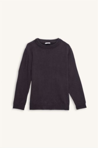 Boy Regular Fit Crew Neck Pullover
