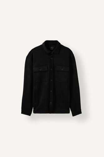 Suede Overshirt