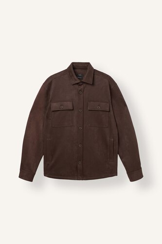 Suede Overshirt