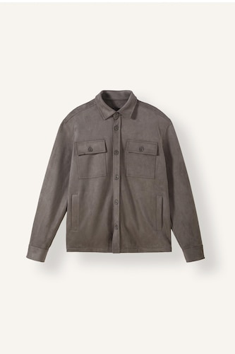 Suede Overshirt
