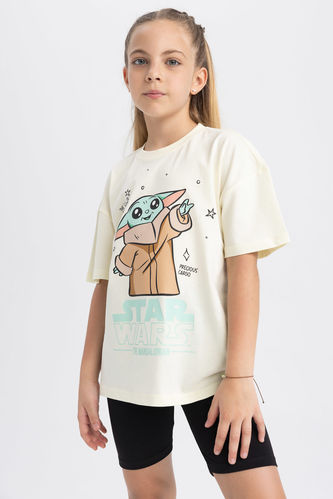 Girl Star Wars Licensed Relax Fit Short Sleeve T-Shirt