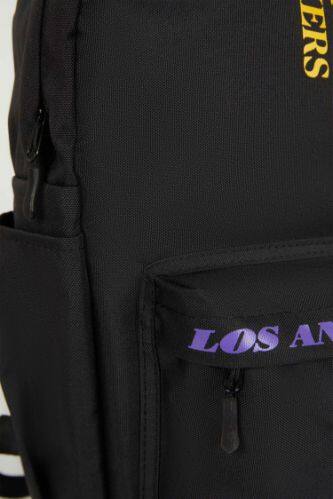 Los Angeles Lakers Settlement Backpack | NBA Superfan (Black) – West Wear