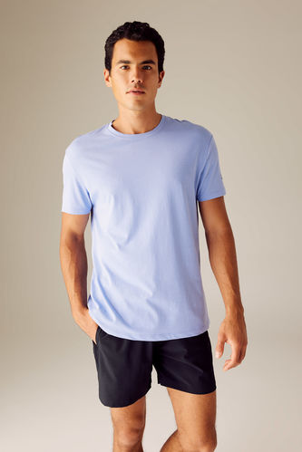 Standard Fit Crew Neck Printed T-Shirt