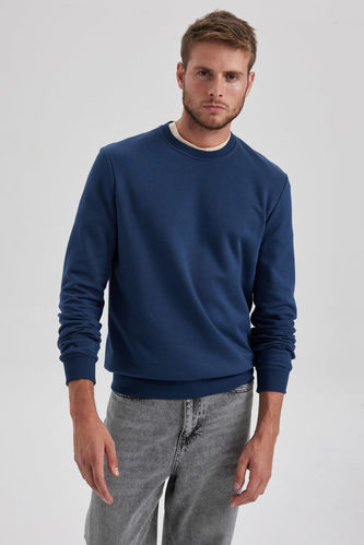 Regular Fit Basic Sweatshirt