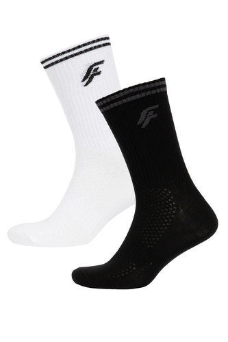 Man 2 piece Long Sporty Socks