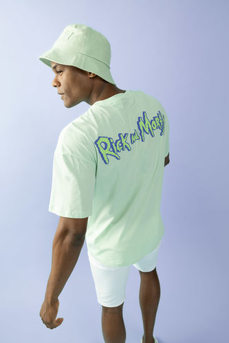Rick Et Morty T-Shirt İmprimé À Col Ras Du Cou Coupe Confortable