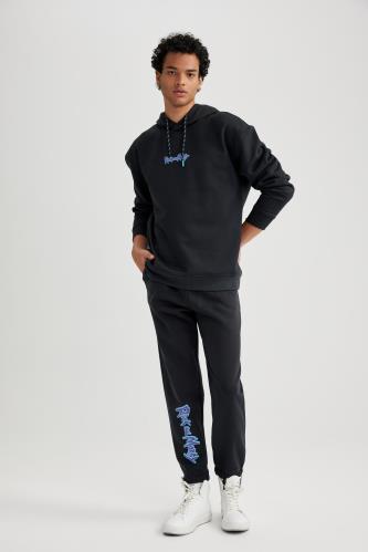 Regular Fit Rick and Morty Licensed With Pockets Sweatpants