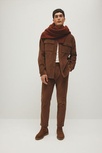 Tailored Fit Corduroy Trousers